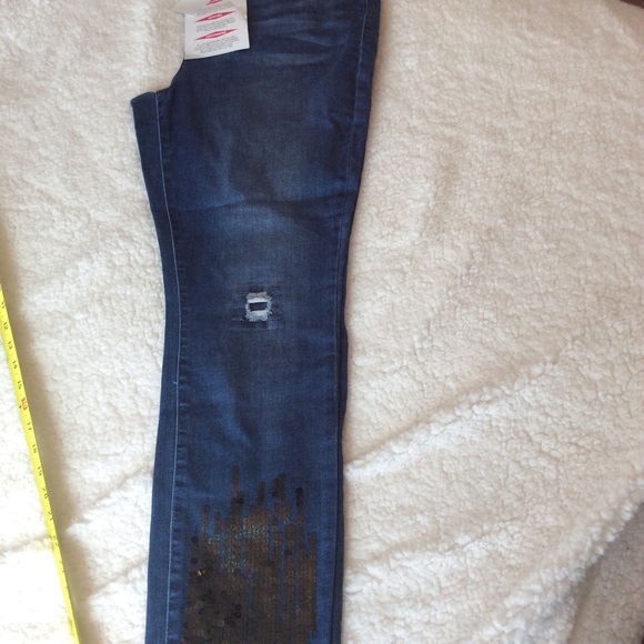 Black Sequin Jeans - Picture 8 of 8